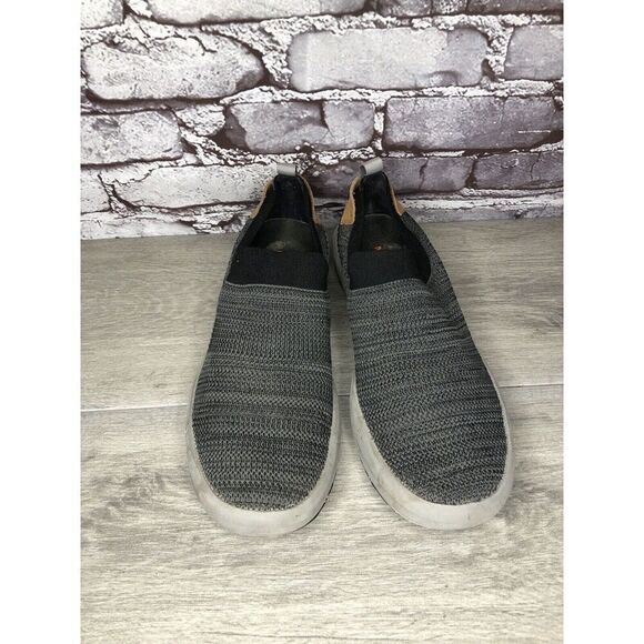 Merrell Gridway Moccasin Boulder Gray Knit Vibram Shoes Men’s Sz 9M US/43 J97447 main image 4